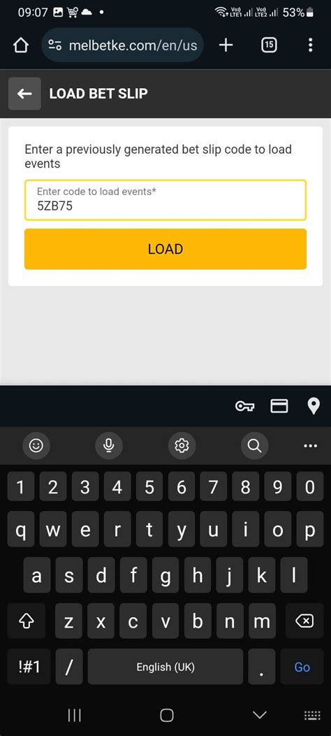 How to Use a Booking Code on Melbet .